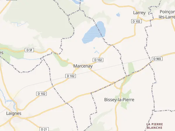 Plan de Marcenay