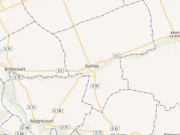 Plan de Aulnay