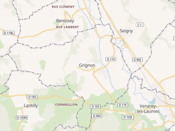 Plan de Grignon