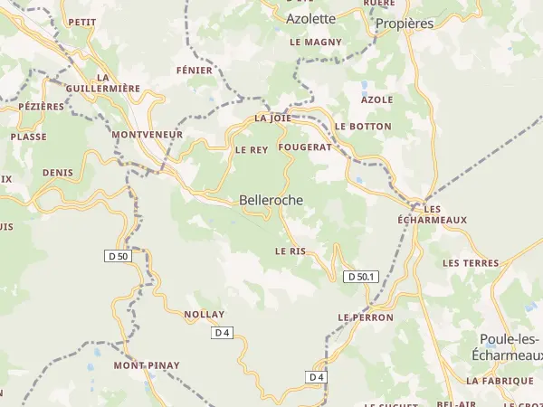 Plan de Belleroche