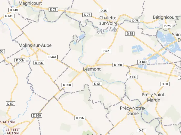 Plan de Lesmont
