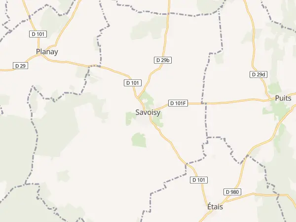 Plan de Savoisy