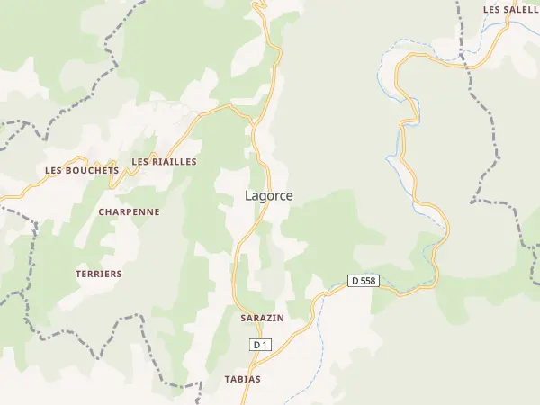 Plan de Lagorce