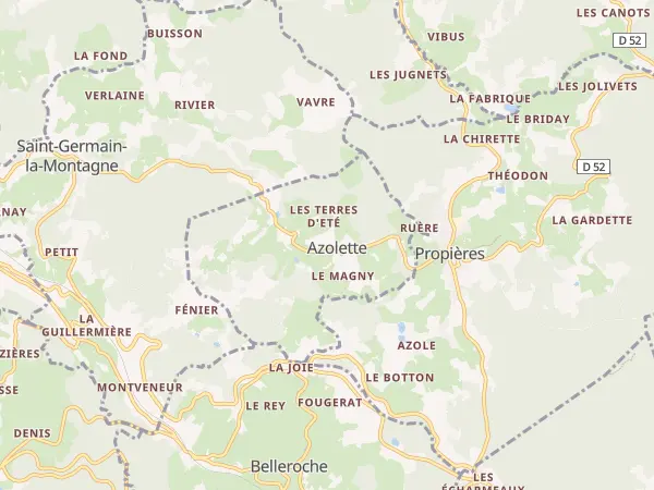 Plan de Azolette