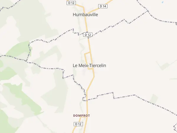 Plan du Meix-Tiercelin