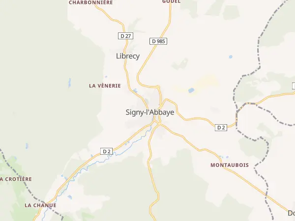 Plan de Signy-l’Abbaye