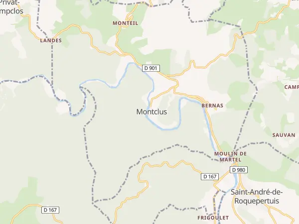 Plan de Montclus