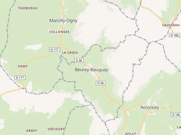Plan de Beurey-Bauguay