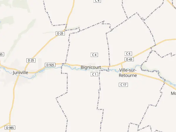 Plan de Bignicourt