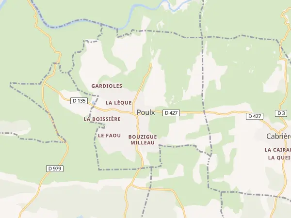 Plan de Poulx