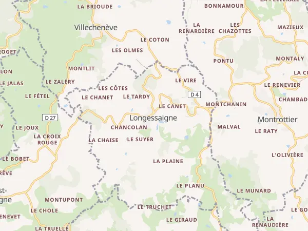 Plan de Longessaigne