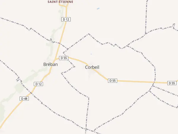 Plan de Corbeil