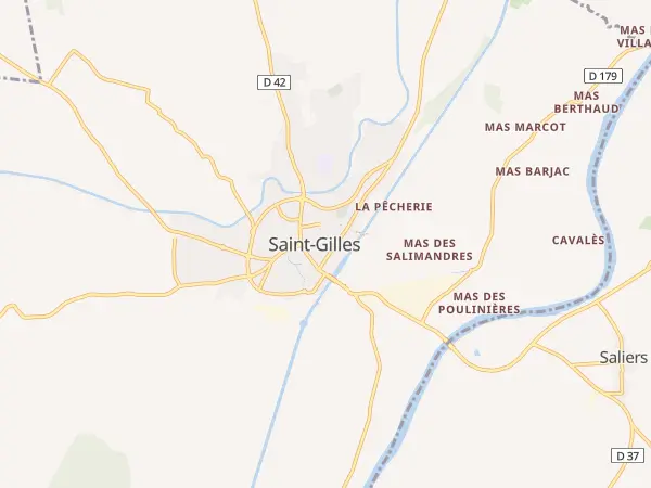 Plan de Saint-Gilles