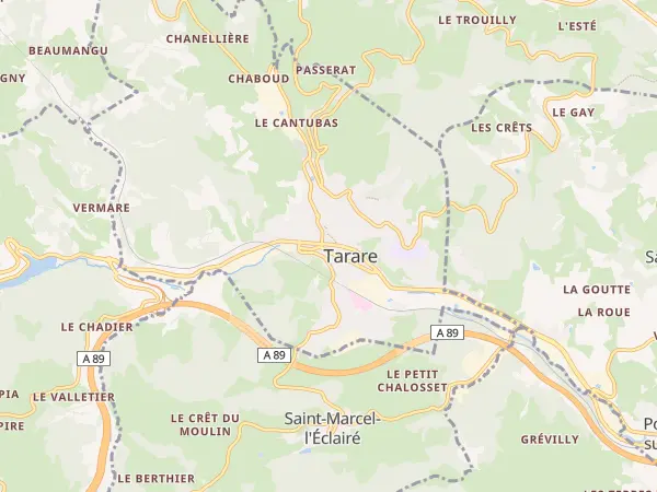 Plan de Tarare