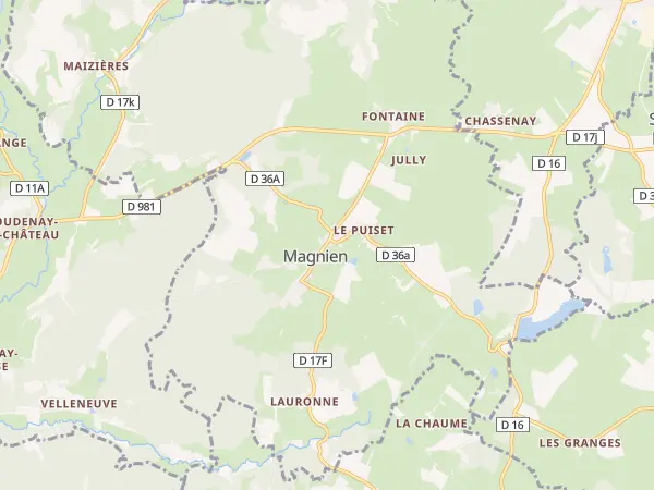 Plan de Magnien