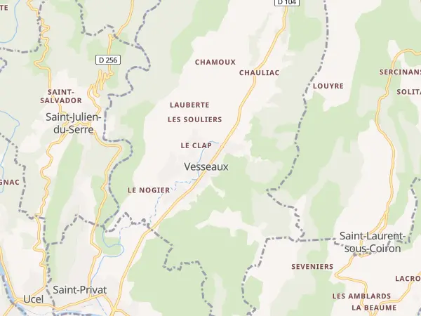 Plan de Vesseaux