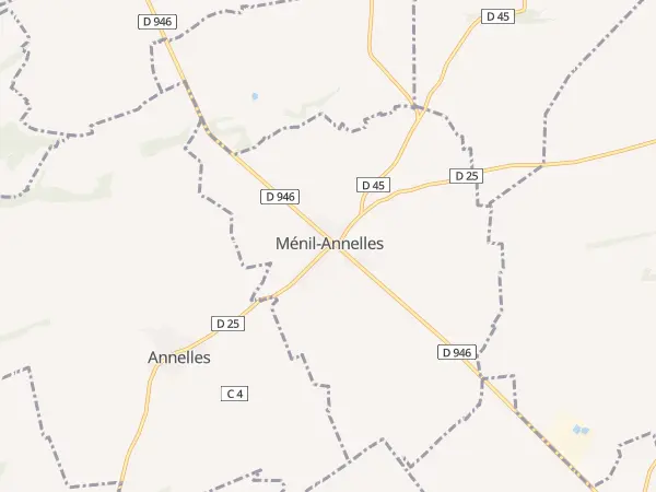 Plan de Ménil-Annelles