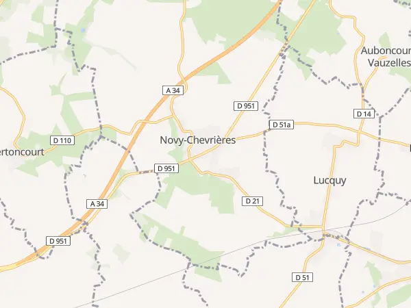 Plan de Novy-Chevrières