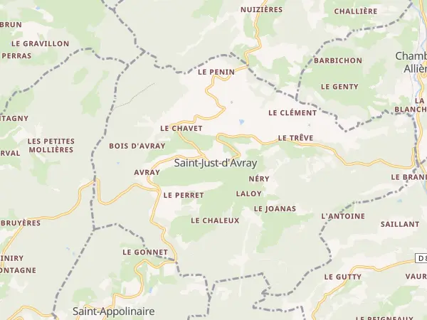 Plan de Saint-Just-d’Avray