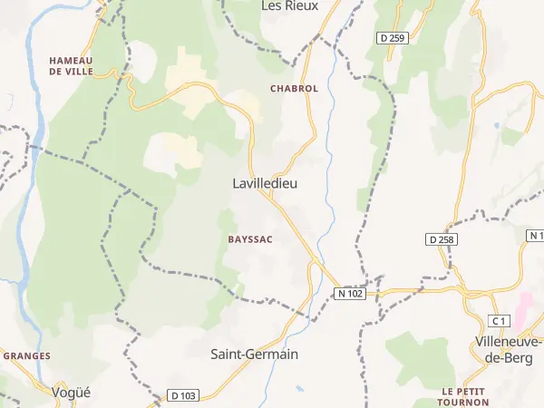 Plan de Lavilledieu