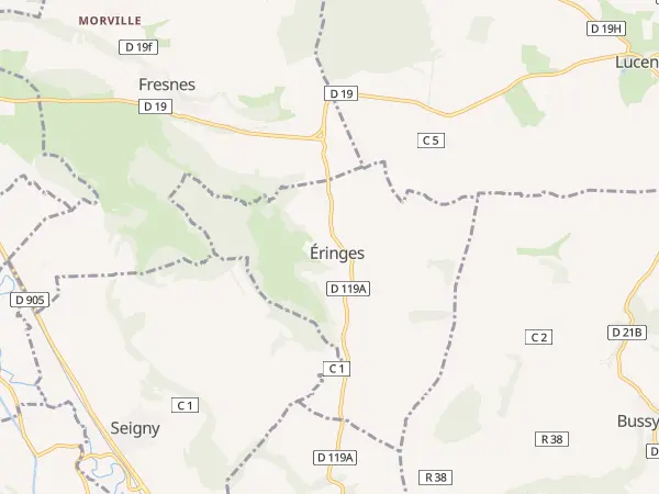 Plan de Éringes
