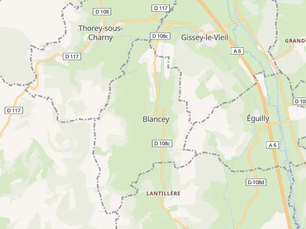 Plan de Blancey