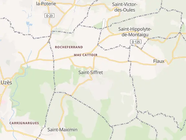 Plan de Saint-Siffret