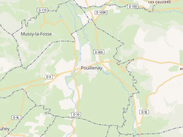 Plan de Pouillenay