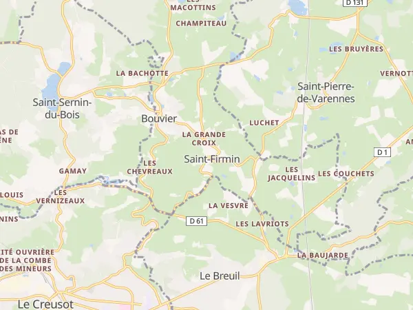 Plan de Saint-Firmin