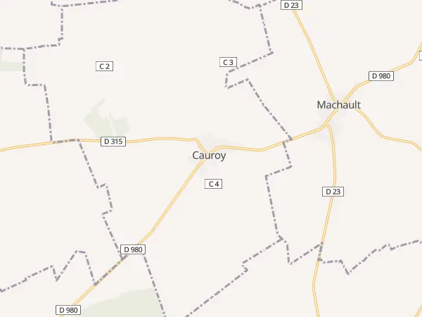 Plan de Cauroy