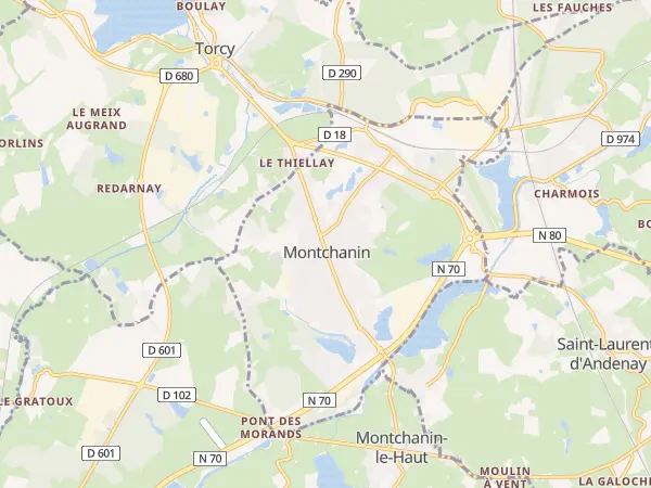 Plan de Montchanin