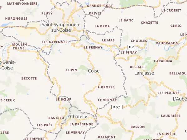 Plan de Coise
