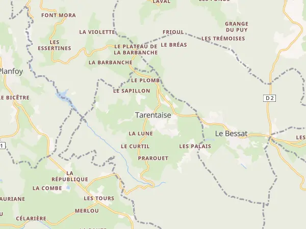 Plan de Tarentaise