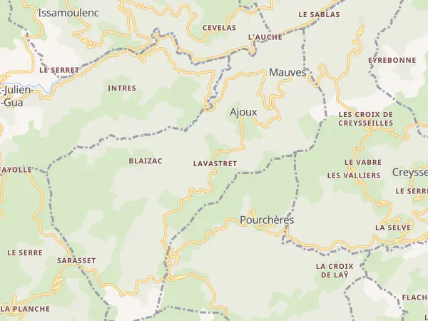 Plan de Ajoux