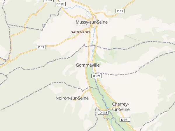 Plan de Gomméville