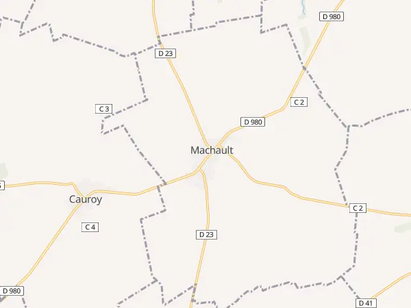 Plan de Machault