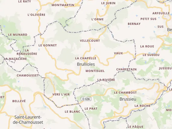 Plan de Brullioles