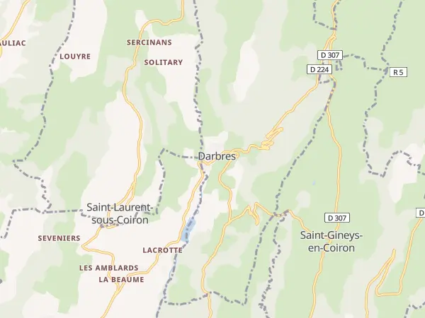 Plan de Darbres