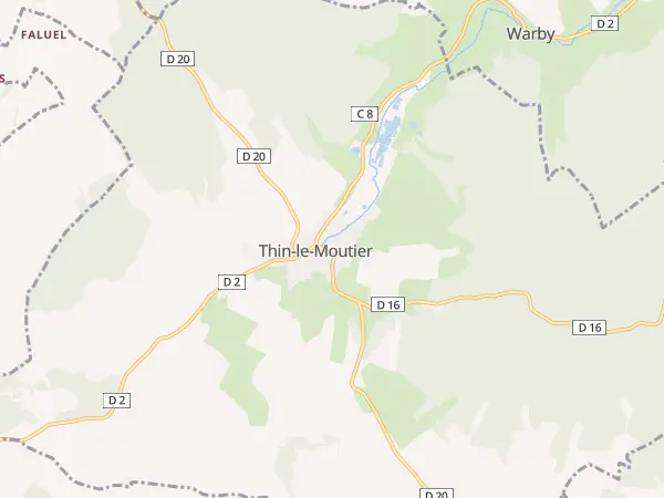 Plan de Thin-le-Moutier