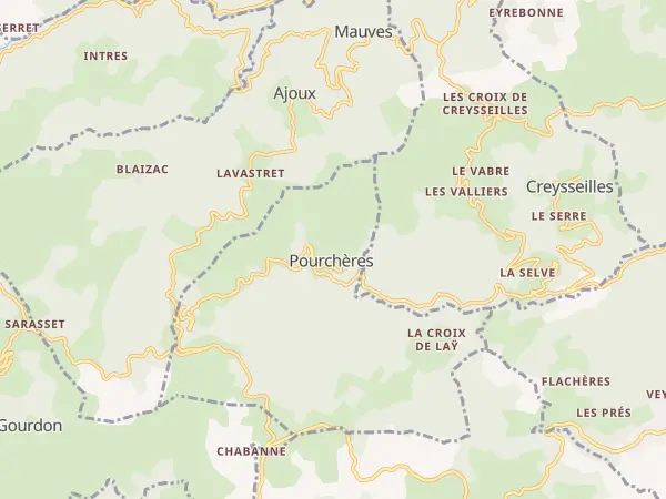 Plan de Pourchères