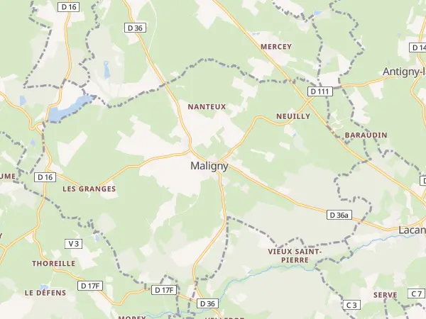 Plan de Maligny