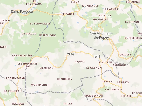 Plan de Ancy
