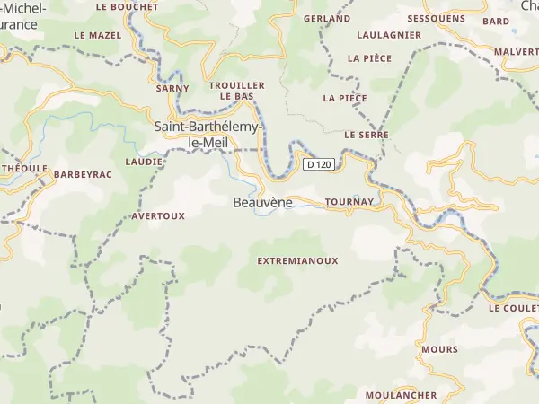 Plan de Beauvène