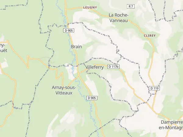 Plan de Villeferry