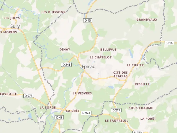 Plan de Épinac