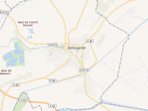 Plan de Bellegarde