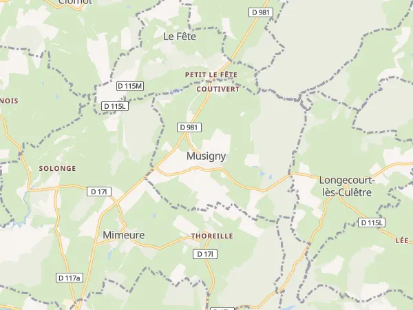 Plan de Musigny