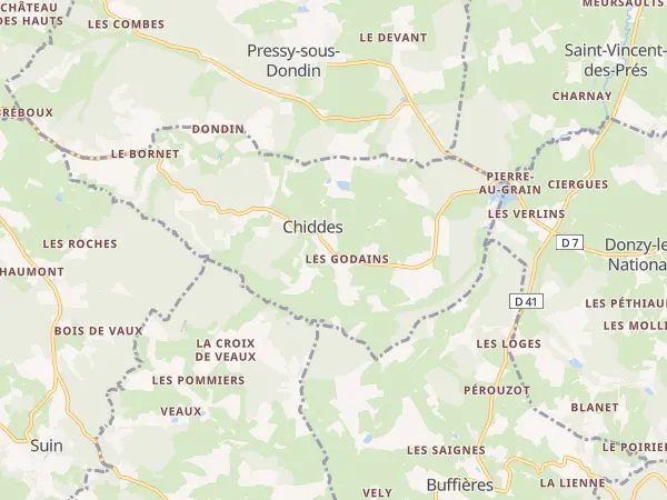 Plan de Chiddes