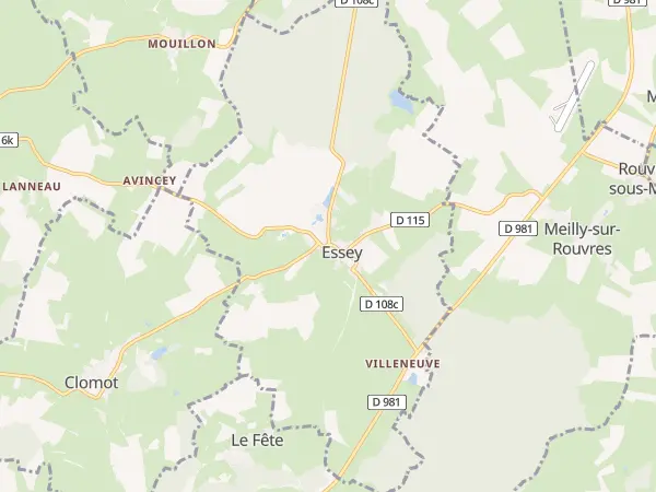 Plan de Essey