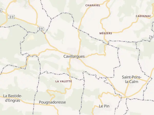 Plan de Cavillargues